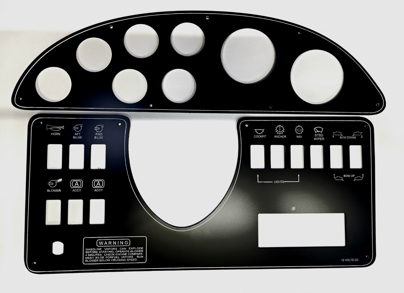 Bayliner 2000-2006 - 2x55 Dash Panels