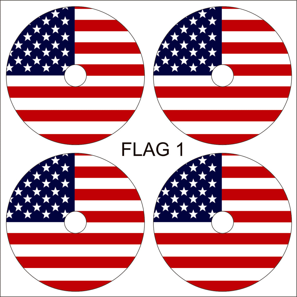 Wheel Dots - Premium 1:10 RC Wheel Dots (Set of 4) – Add High-Vis Style to Your Ride!