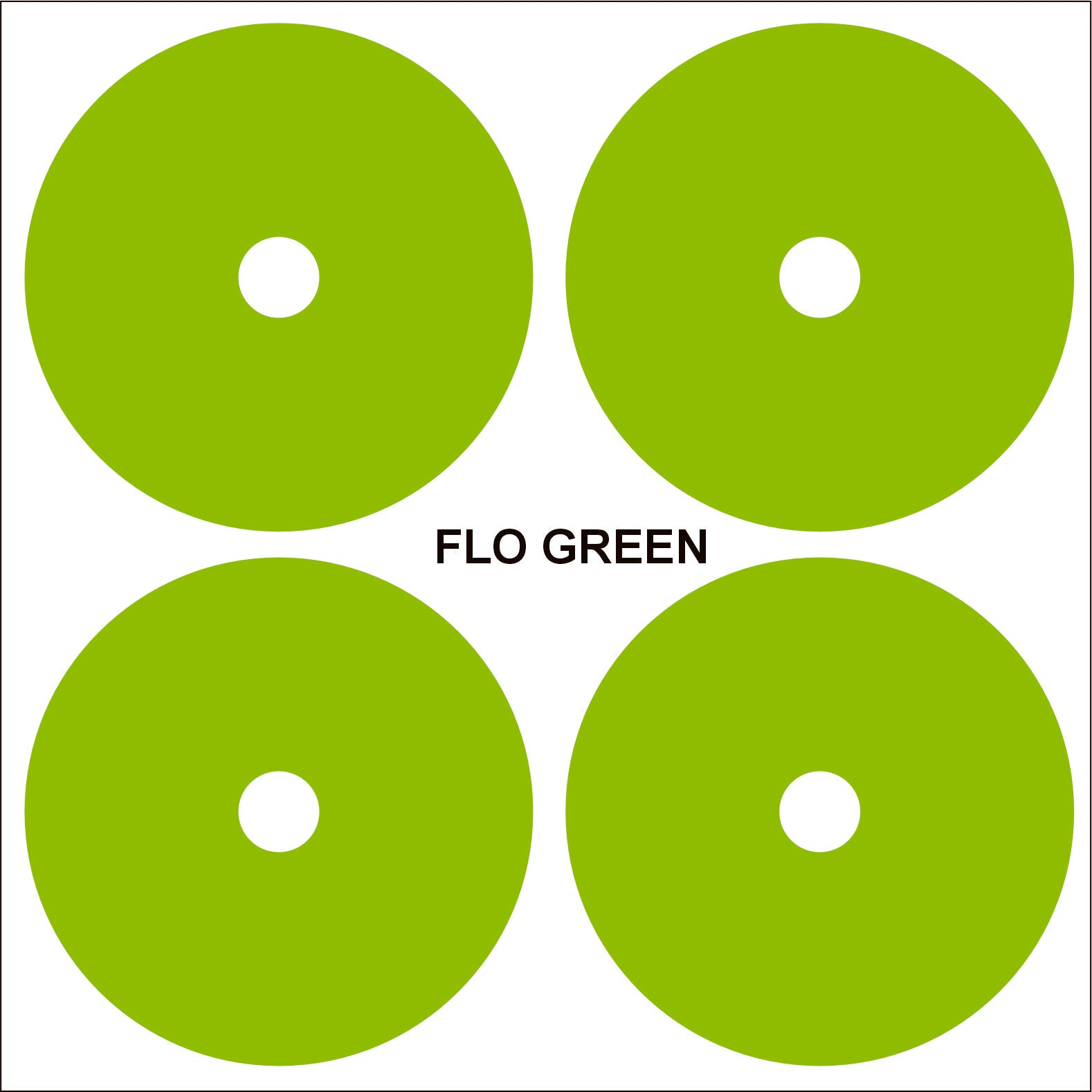 Wheel Dots - Premium 1:10 RC Wheel Dots (Set of 4) – Add High-Vis Style to Your Ride!