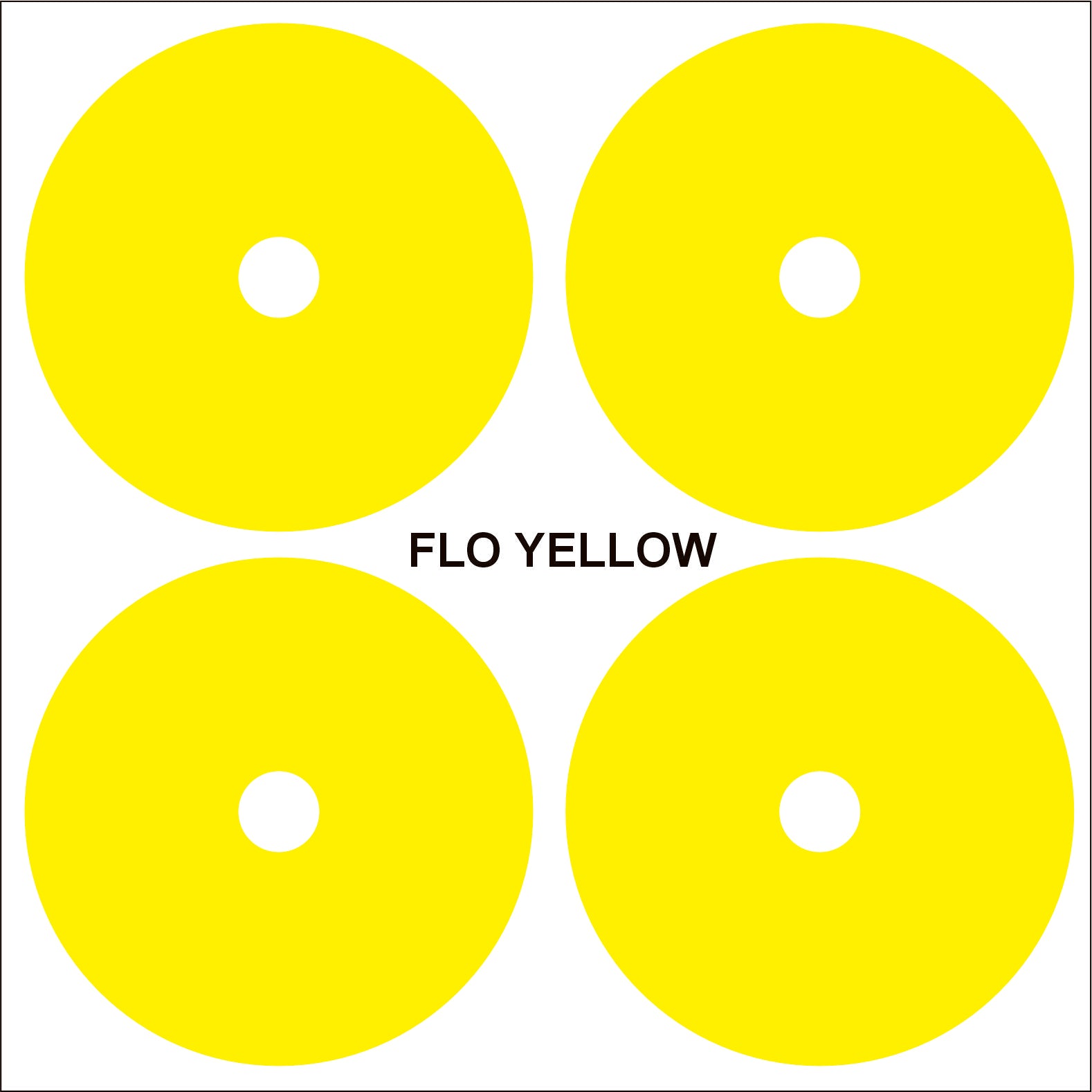 Wheel Dots - Premium 1:10 RC Wheel Dots (Set of 4) – Add High-Vis Style to Your Ride!