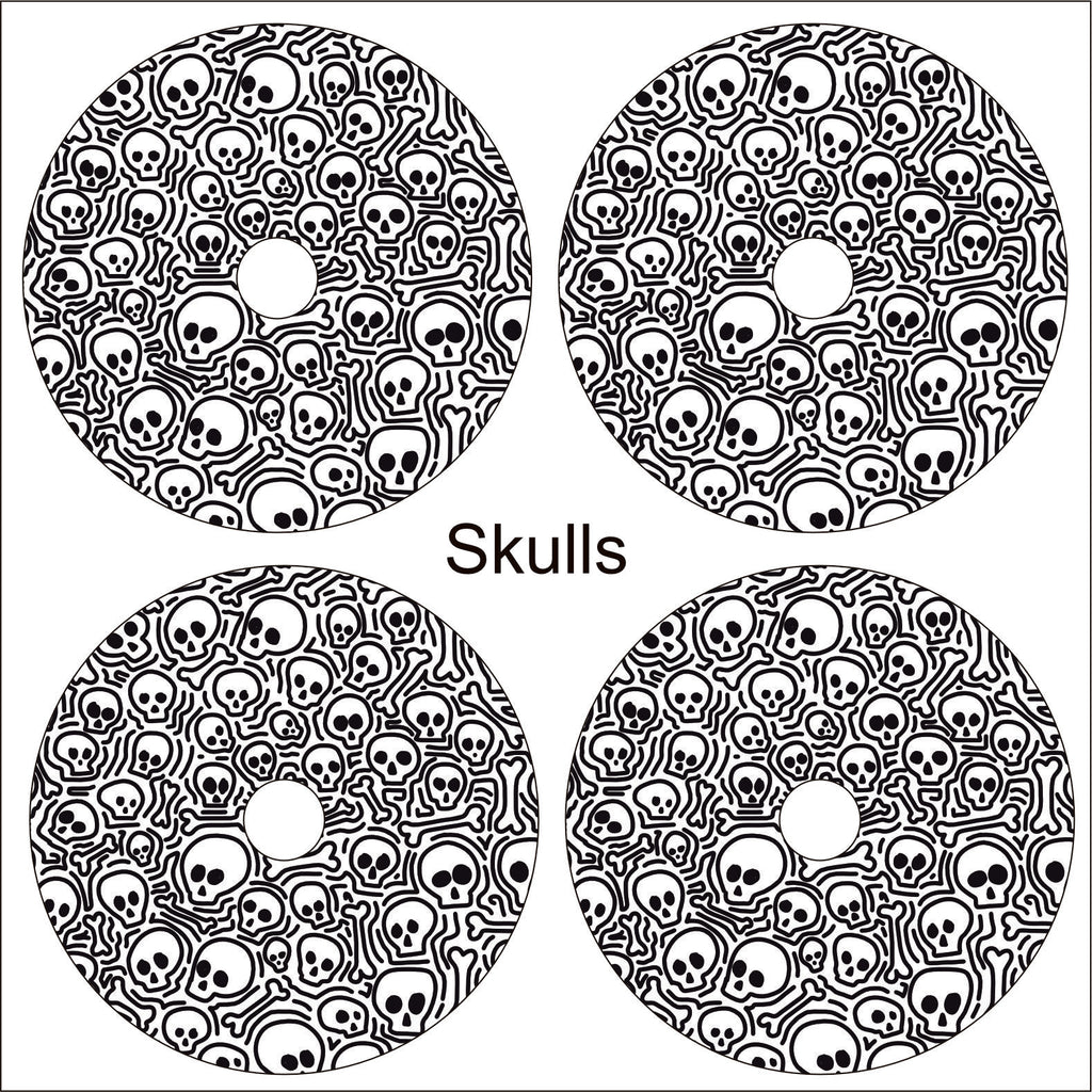 Wheel Dots - Premium 1:10 RC Wheel Dots (Set of 4) – Add High-Vis Style to Your Ride!