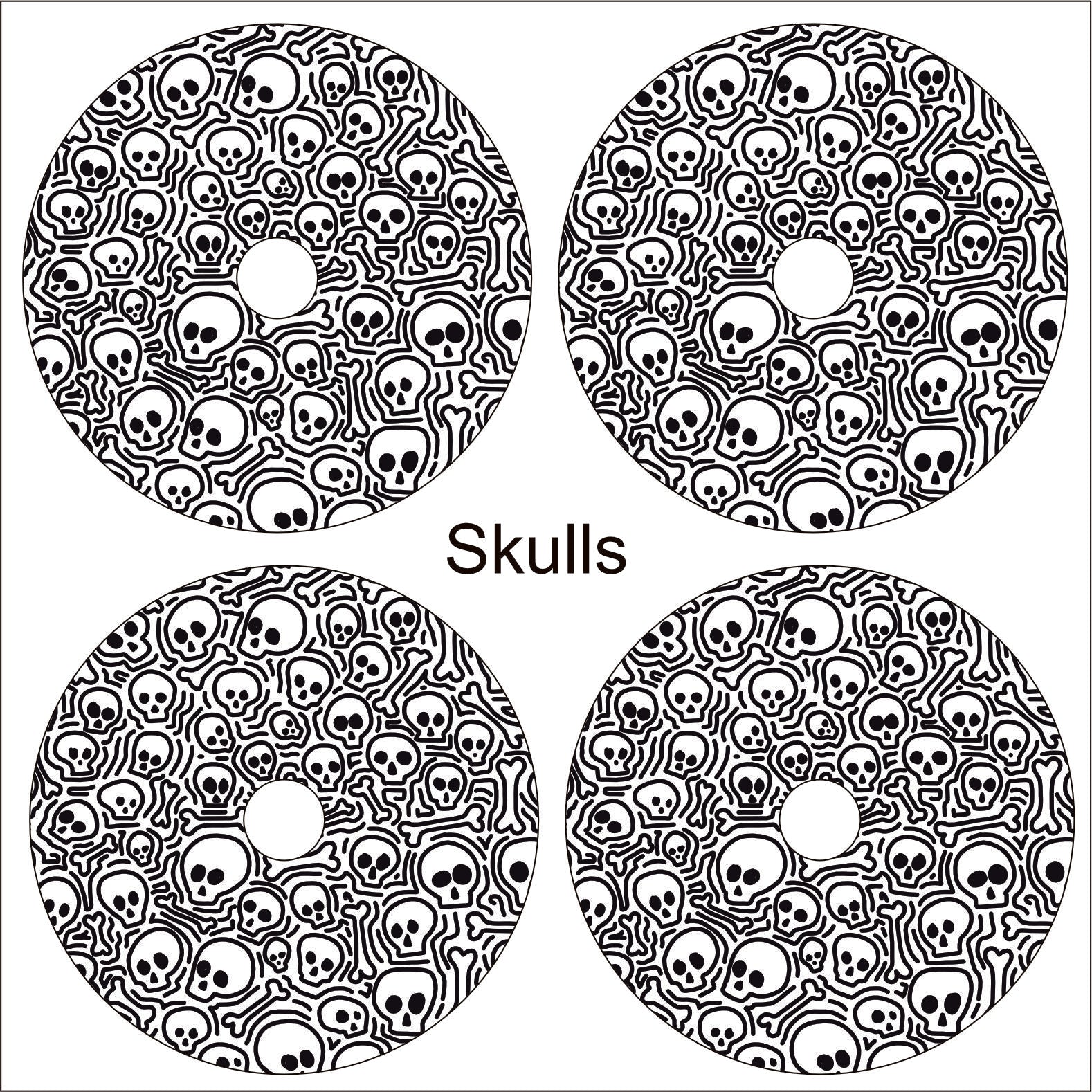 Wheel Dots - Premium 1:10 RC Wheel Dots (Set of 4) – Add High-Vis Style to Your Ride!